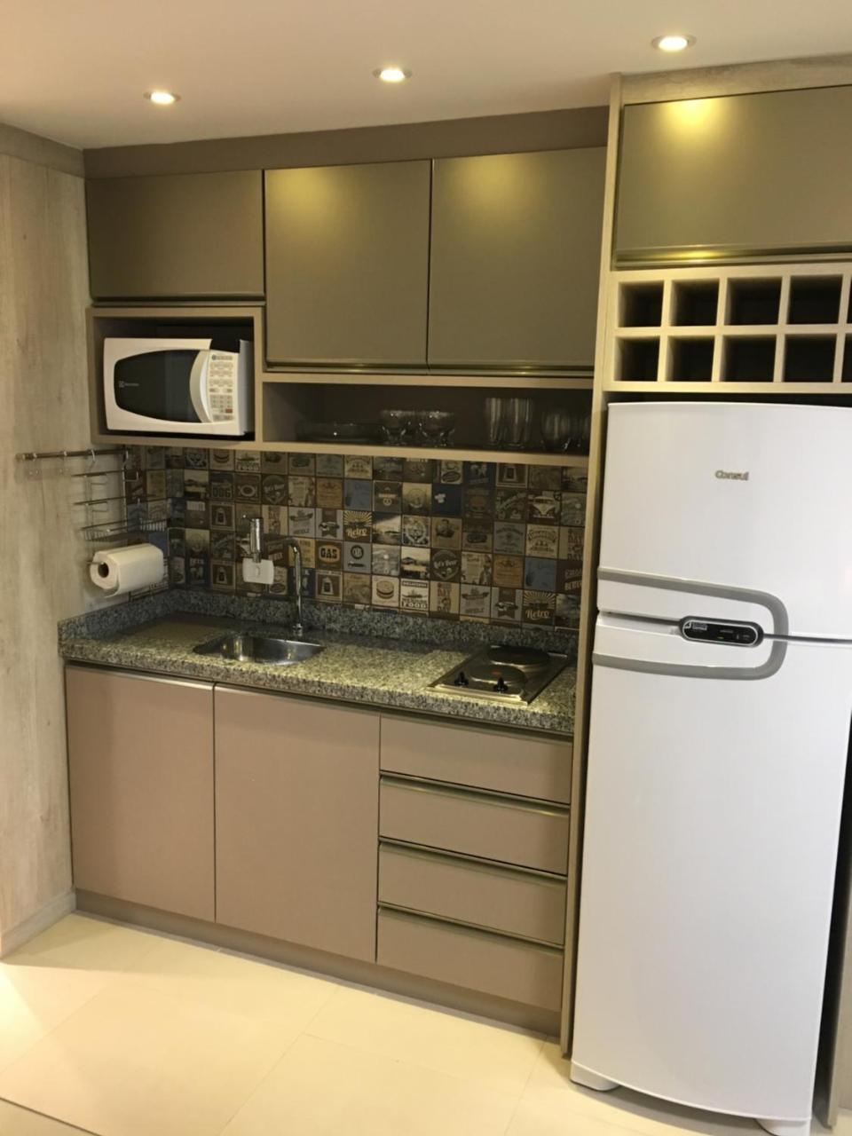 Estudio moderno com linda vista para a Serra Curitiba Exterior foto